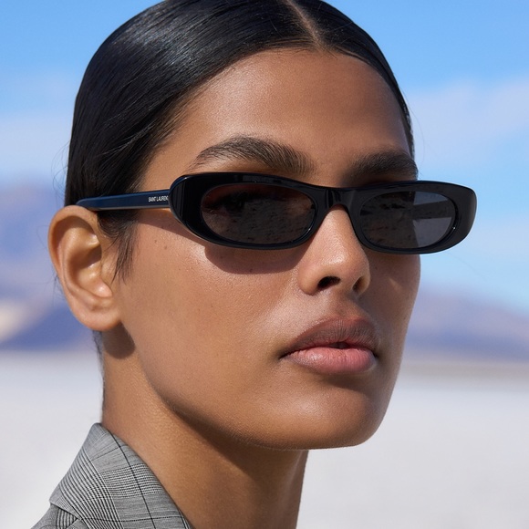 NEW SAINT LAURENT SL557 SHADE 001 BLACK SUNGLASSES SAINT LAURENT SHADE SL 557 main image 13